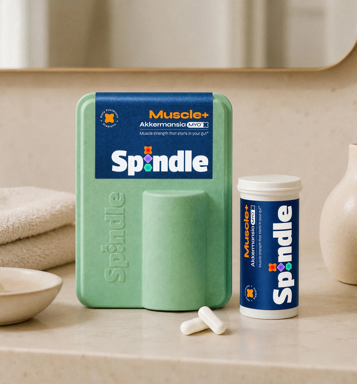 Spindle Muscle+ - powered by HB05P (Akkermansia MYO)